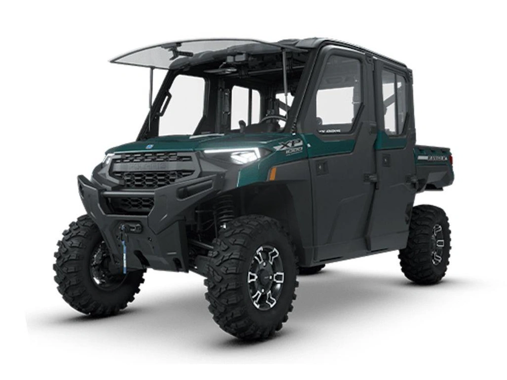 2026 Polaris Ranger Crew Xp 1000 Northstar Edition Premium Blue Labyrinth alt