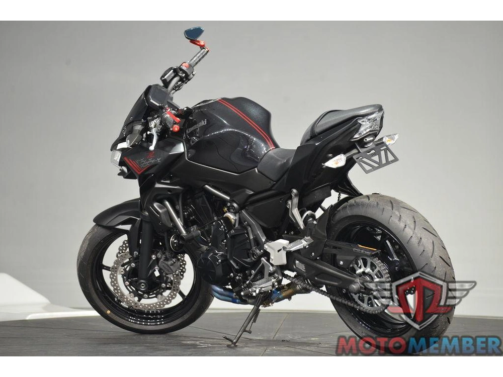 Used 2020 Kawasaki Z650 Metallic Black/Metallic Flat Spark Black