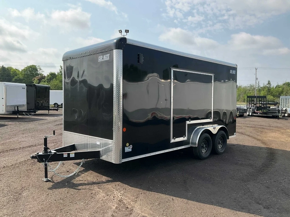 2025 Car Mate Trailers 7x16 Hd Custom Cargo Trailer alt