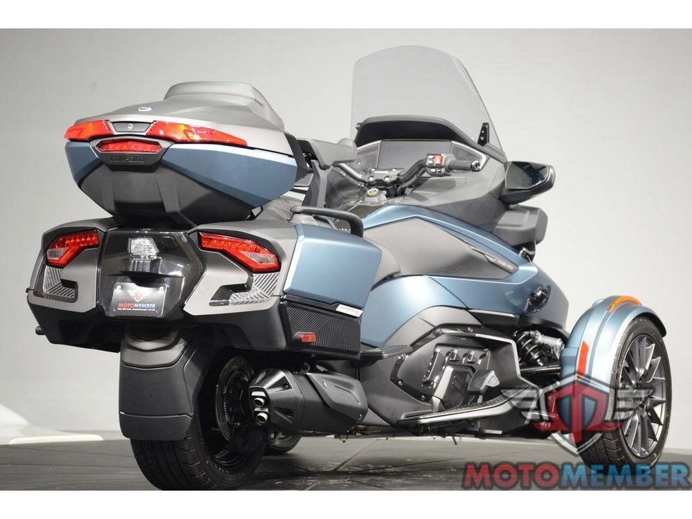 2026 Can-am Spyder Rt Limited Mineral Blue alt