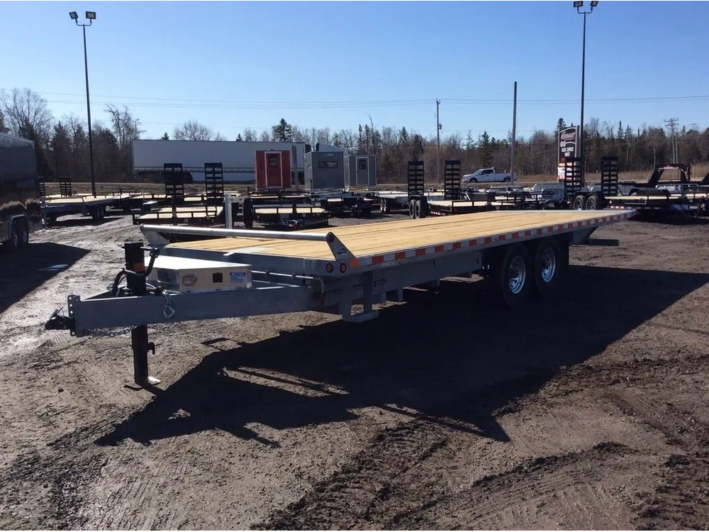 2026 Canada Trailers 8.5x24 Galvanized 7 Ton Hydraulic Tilt Trailer alt