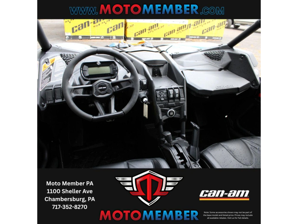 2026 Can-am Maverick X3 Max Ds Turbo Scandi Blue & Orange Crush alt