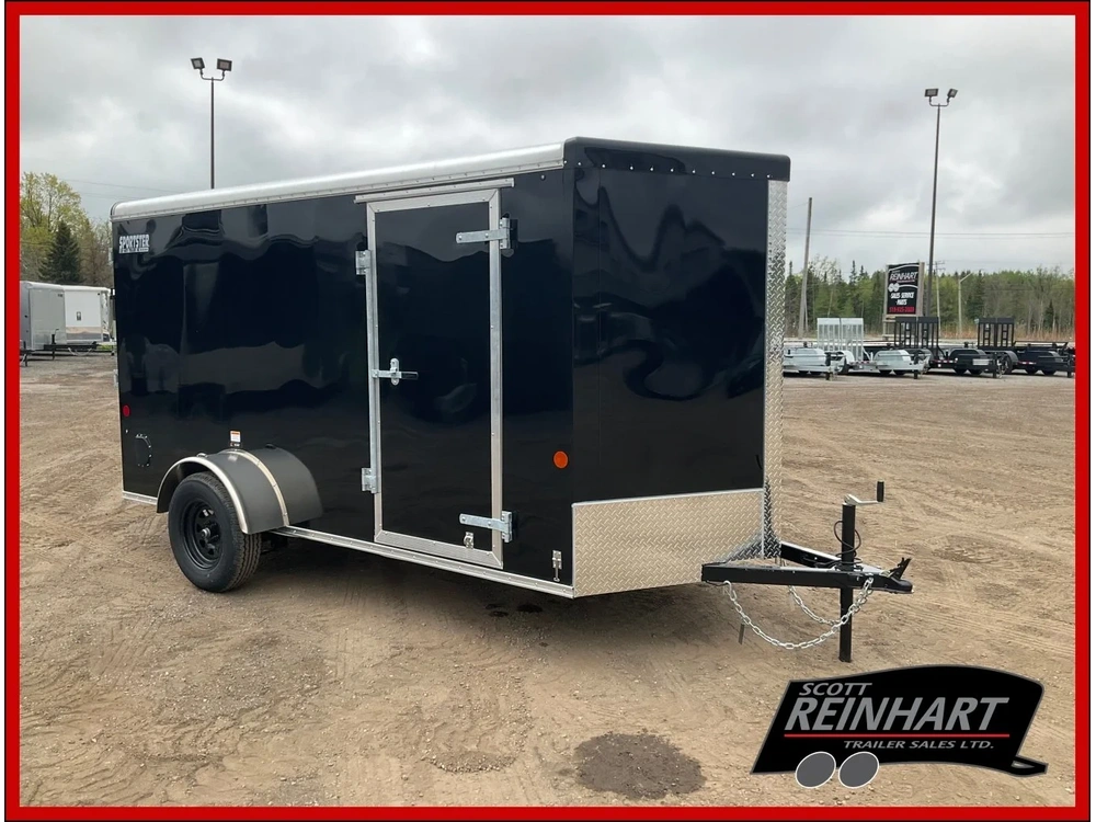 2026 Car Mate Trailers 6x12 Plus V-nose Liberty Sport Cargo Trailer alt