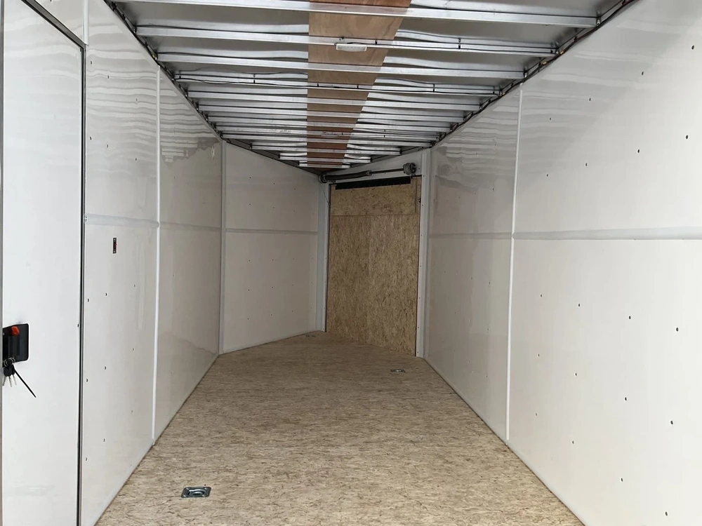 2025 Xcel Trailers 7x14 Plus V-nose Hd Aluminum Snowmobile Trailer alt