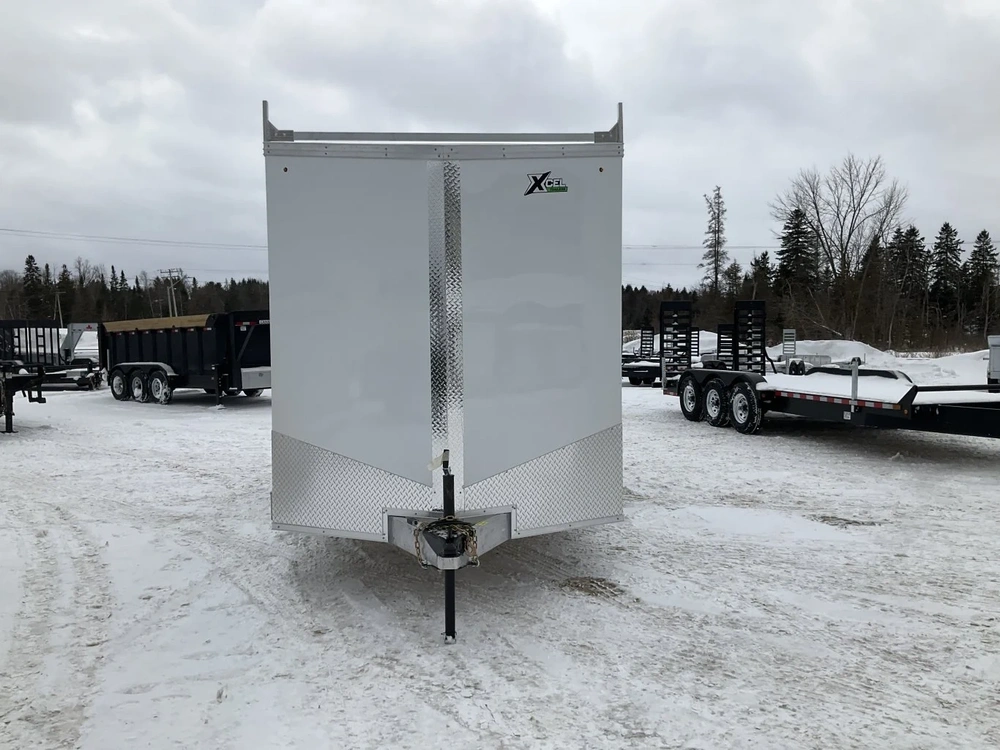 2026 Xcel Trailers 7x16 Plus V-nose All Aluminum Cargo Trailer alt