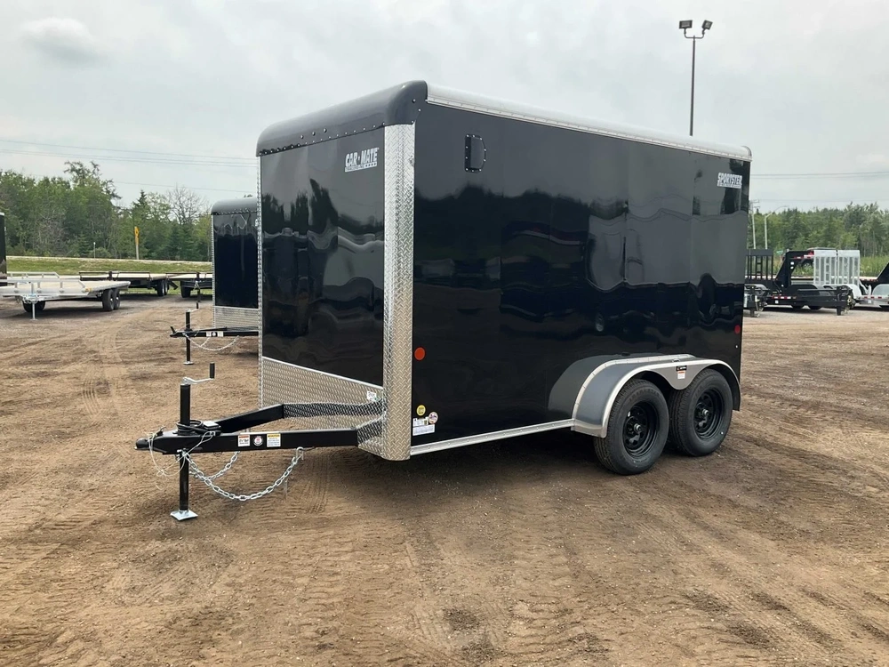 2026 Car Mate Trailers 6x12 Hd Sportster Cargo Trailer alt