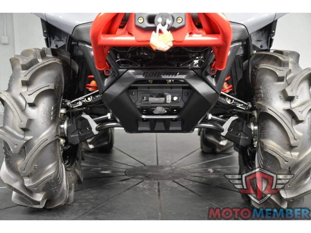 2025 Can-am Outlander X Mr 1000r Granite Grey & Legion Red alt