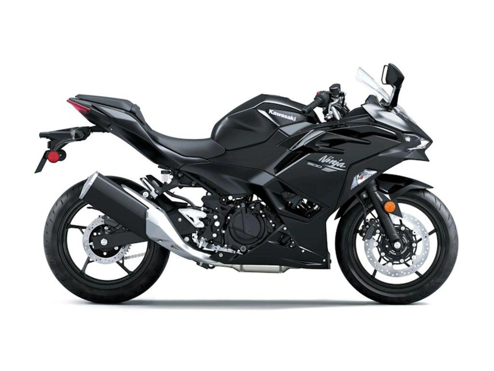 2026 Kawasaki Ninja® 500 Metallic Flat Spark Black alt