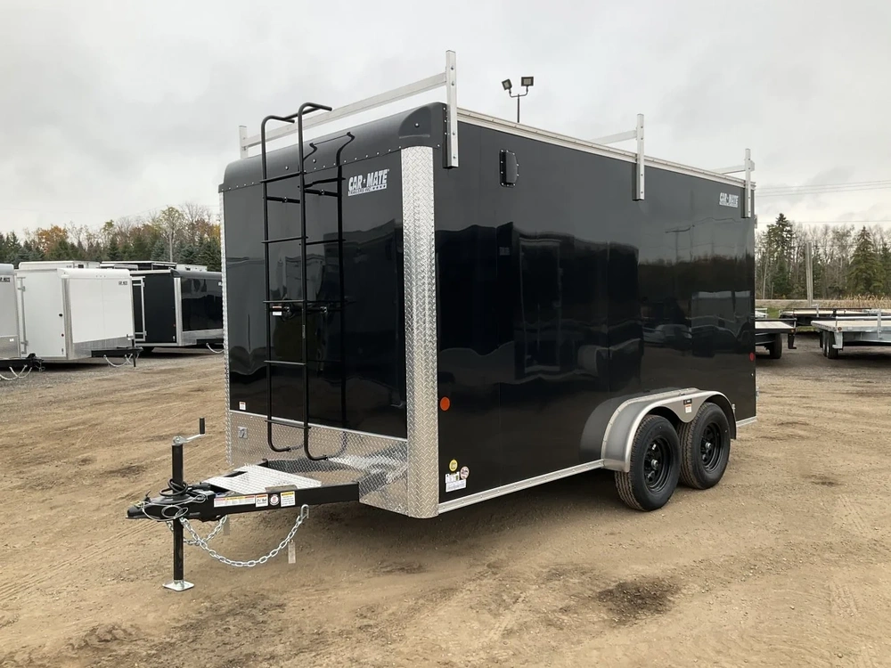 2026 Car Mate Trailers 7x14 Hd Contractor Trailer alt