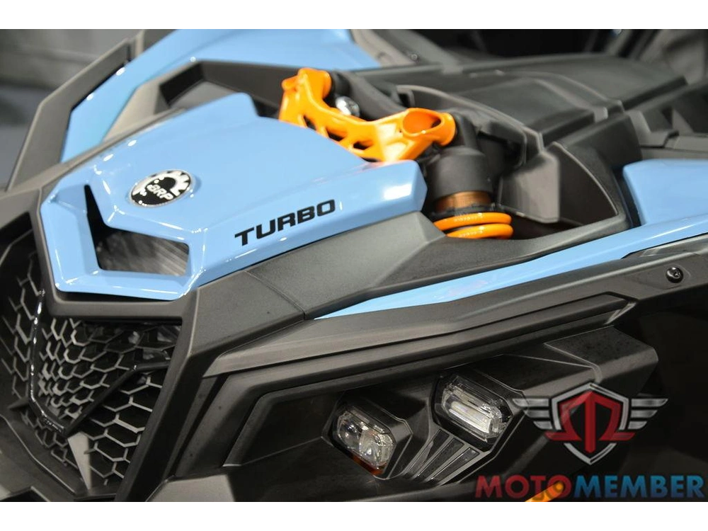 2026 Can-am Maverick X3 Ds Turbo Scandi Blue & Orange Crush alt