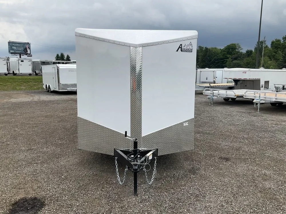 2025 Car Mate Trailers 7x16 Plus V-nose Avalanche Hd Cargo Trailer alt