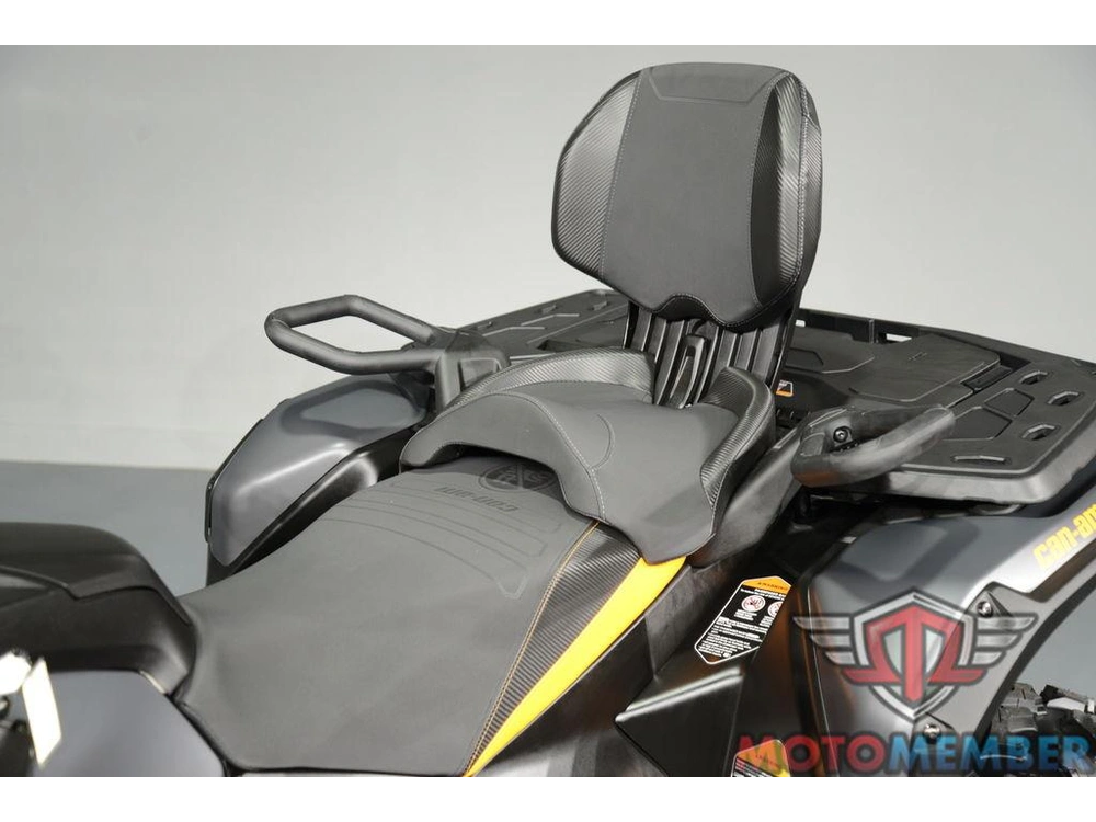 2026 Can-am Outlander Max Xt-p 1000r Mineral Grey & Orange Crush alt