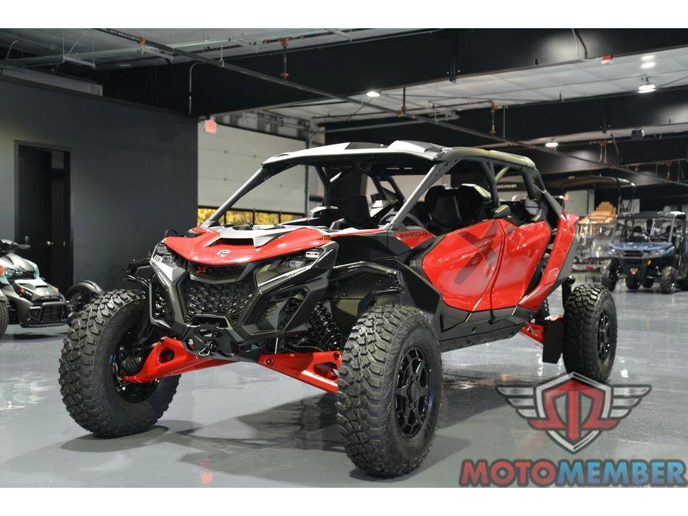 2025 Can-am Maverick R Max X Legion Red alt