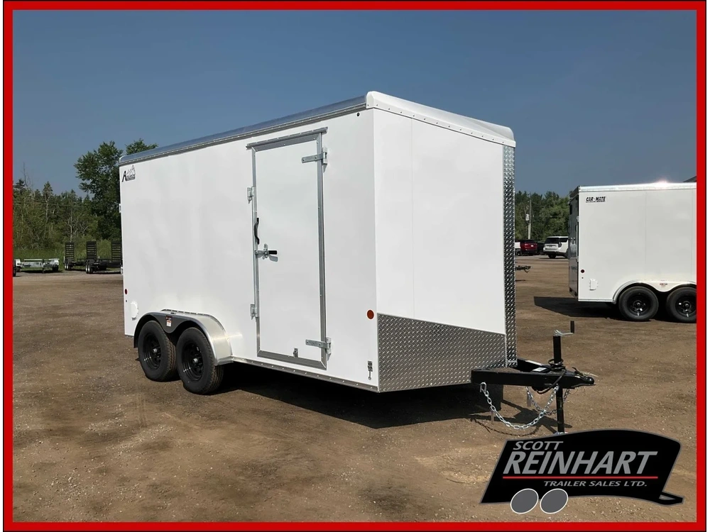 2026 Car Mate Trailers 7x14 Plus Sloped V-nose Avalanche Cargo Trailer alt