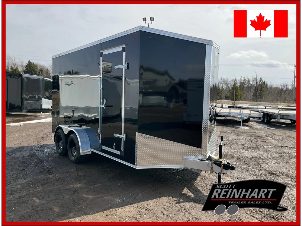 2026 Xcel Trailers 7x14 Plus V-nose All Aluminum Cargo Trailer alt