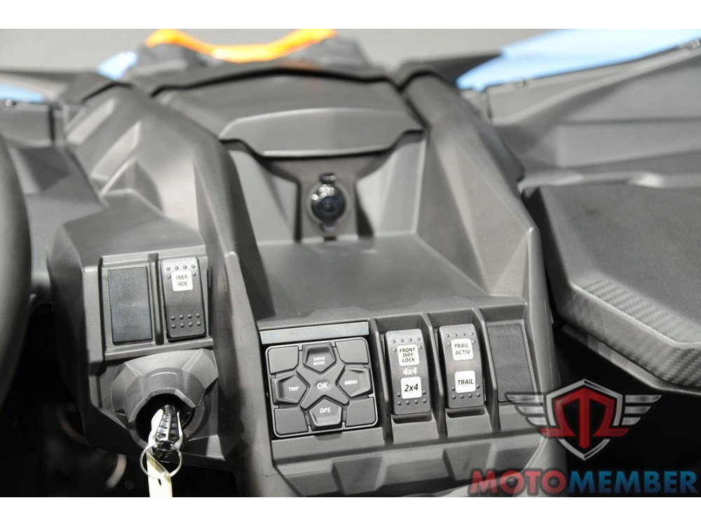 2026 Can-am Maverick X3 Ds Turbo Scandi Blue & Orange Crush alt