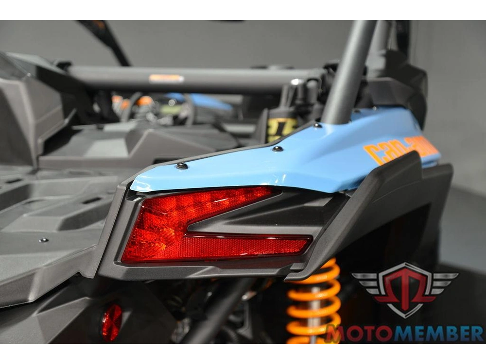 2026 Can-am Maverick X3 Ds Turbo Scandi Blue & Orange Crush alt