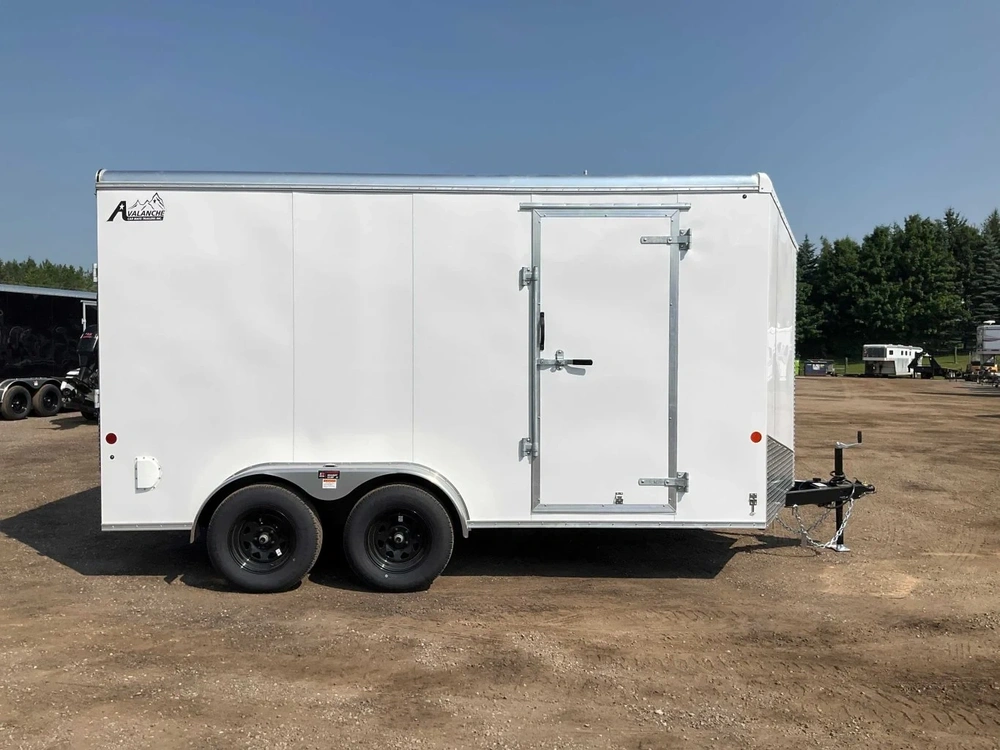 2026 Car Mate Trailers 7x14 Plus Sloped V-nose Avalanche Cargo Trailer alt