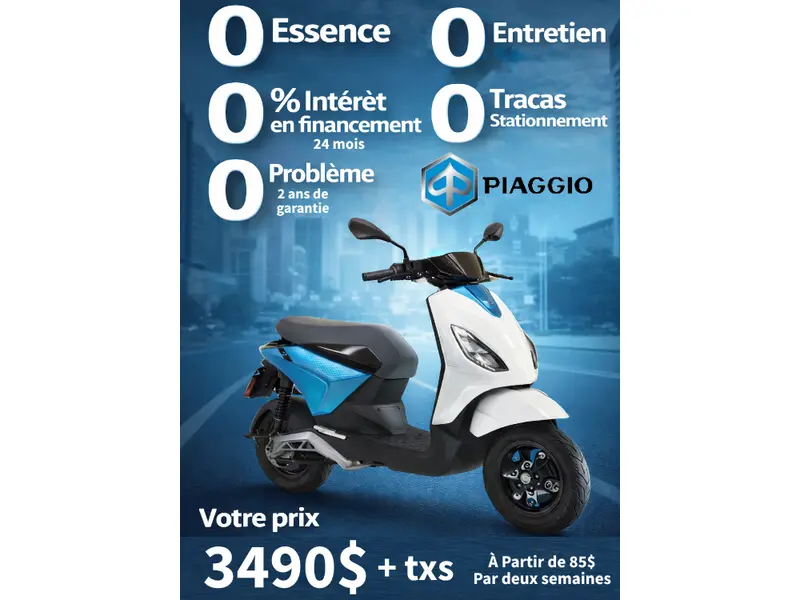 2022 Piaggio 1 Active thumbnail 4