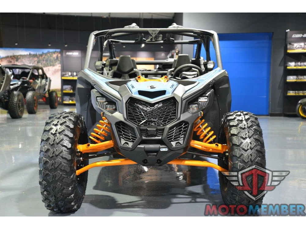2026 Can-am Maverick X3 Max Ds Turbo Scandi Blue & Orange Crush alt