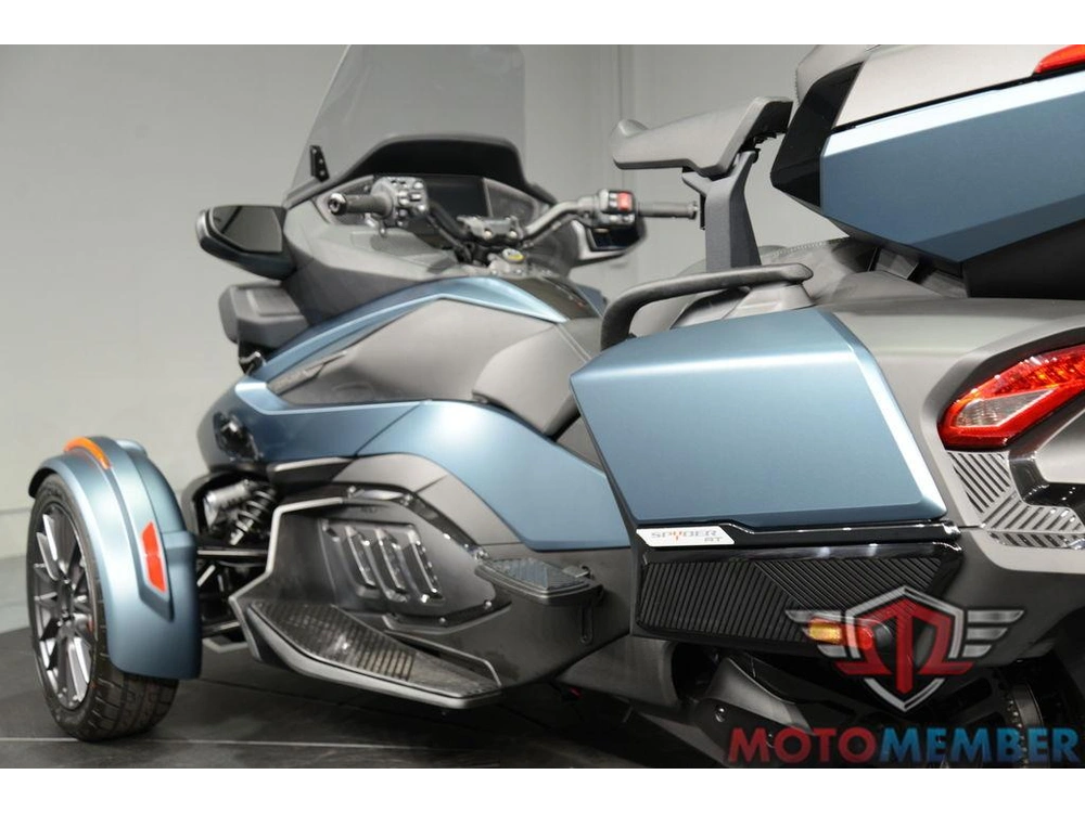 2026 Can-am Spyder Rt Limited Mineral Blue alt
