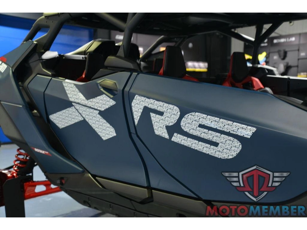 2025 Can-am Maverick R Max X Rs With Smart-shox Dusty Navy & Legion Red alt
