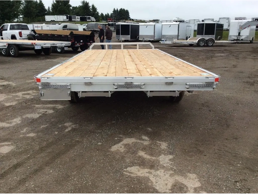 2026 Stronghaul 8.5x18 5 Ton All Aluminum Deckover Equipment Trailer alt