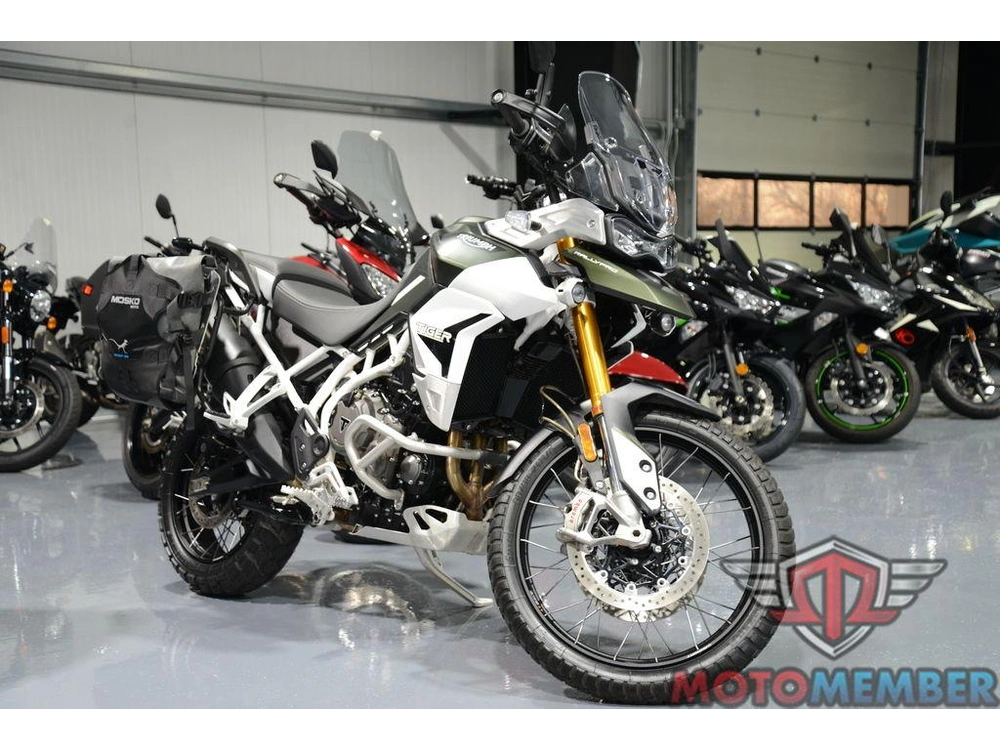 2020 Triumph Tiger 900 Rally Pro Matte Khaki Green alt