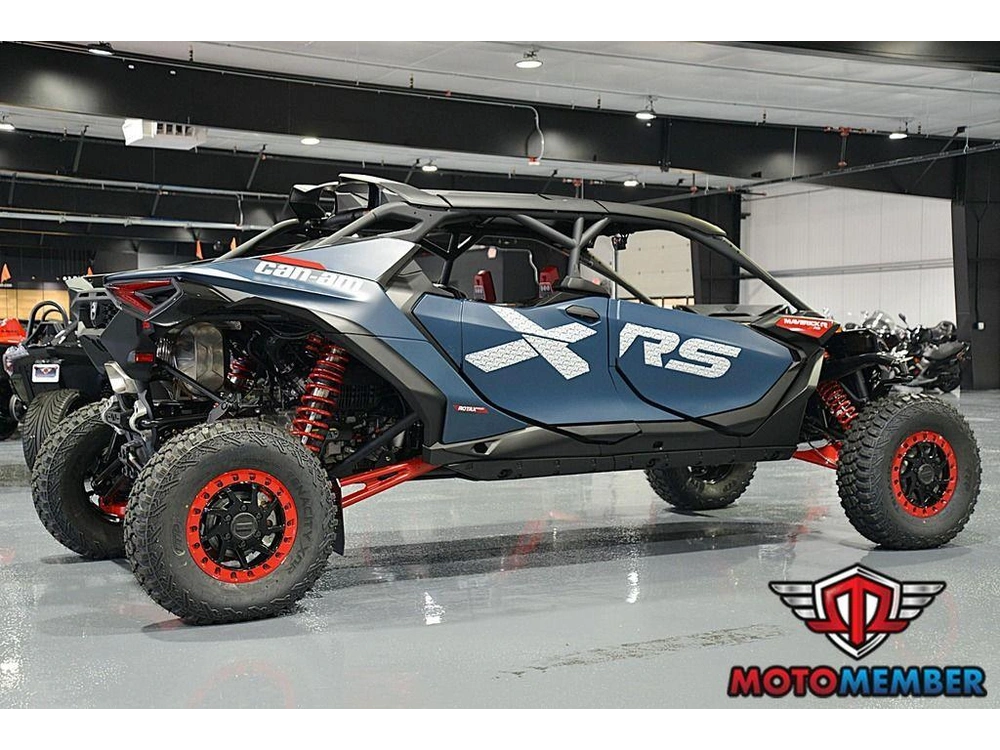 2026 Can-am Maverick R Max X Rs With Smart-shox Dusty Navy alt
