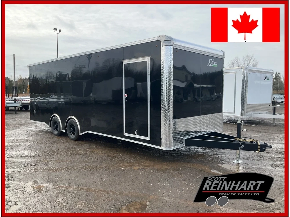 2026 Xcel Trailers 8.5x24 Enclosed Car Hauler alt