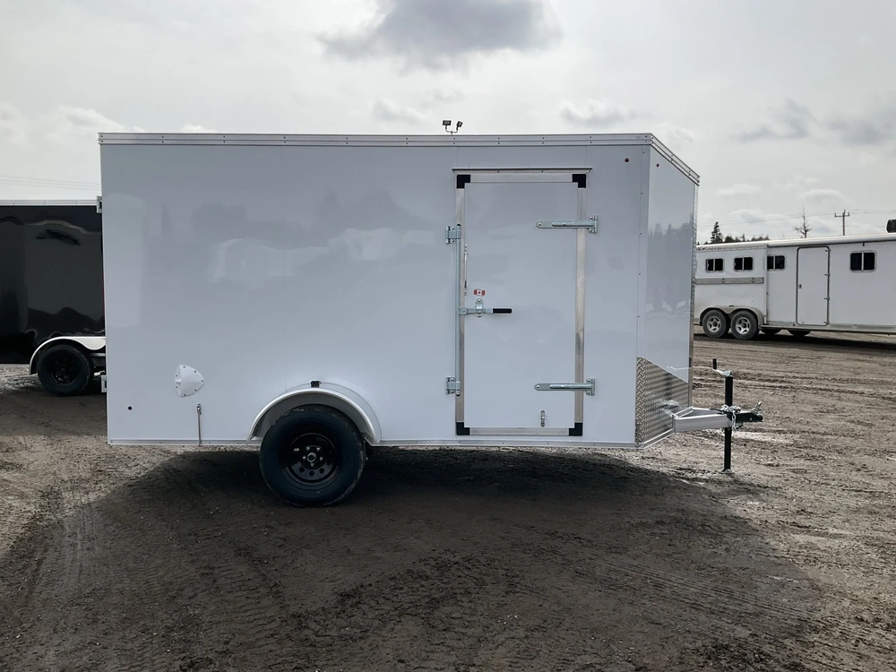 2026 Xcel Trailers 6x12 Plus V-nose All Aluminum Cargo Trailer alt