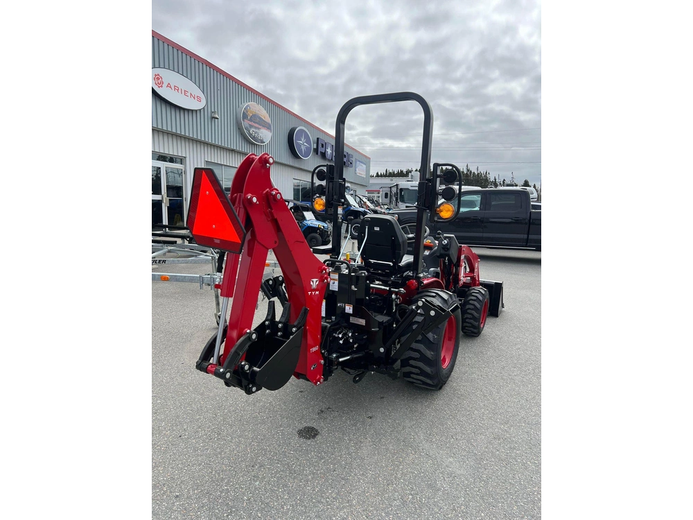 2026 Tym T254 Tractor, Loader, Backhoe Package alt