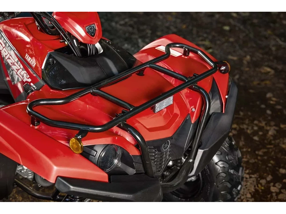 2025 Yamaha Grizzly 110 Grey Metallic/red - Finance For Only $41 Bi-weekly With Zero Downpayment! - Last 2025 Grizzly 110 In Stock! alt