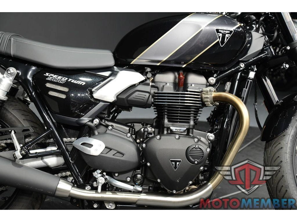 2025 Triumph Speed Twin 900 Phantom Black/aurum Gold alt