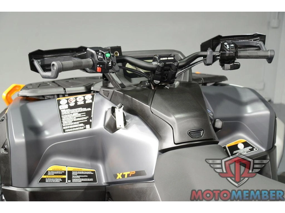 2026 Can-am Outlander Max Xt-p 1000r Mineral Grey & Orange Crush alt