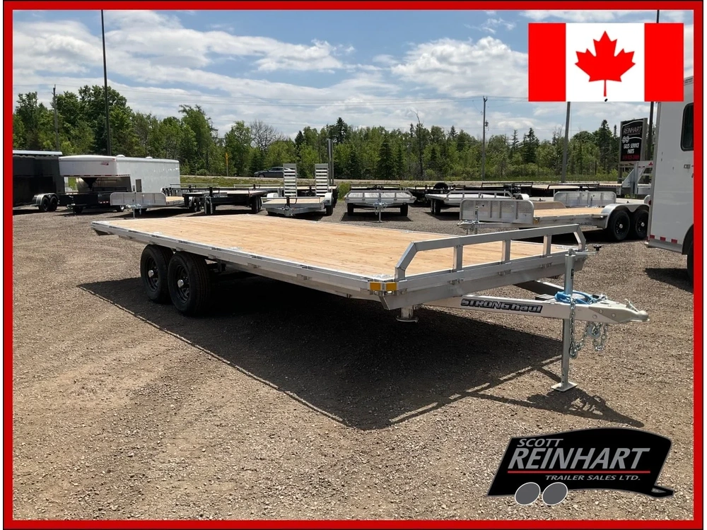 2025 Stronghaul 8.5x20 5 Ton All Aluminum Deckover Equipment Trailer alt
