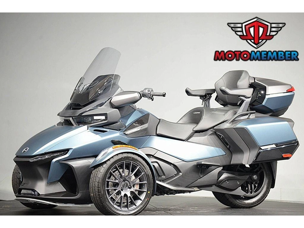 2026 Can-am Spyder Rt Limited Mineral Blue alt