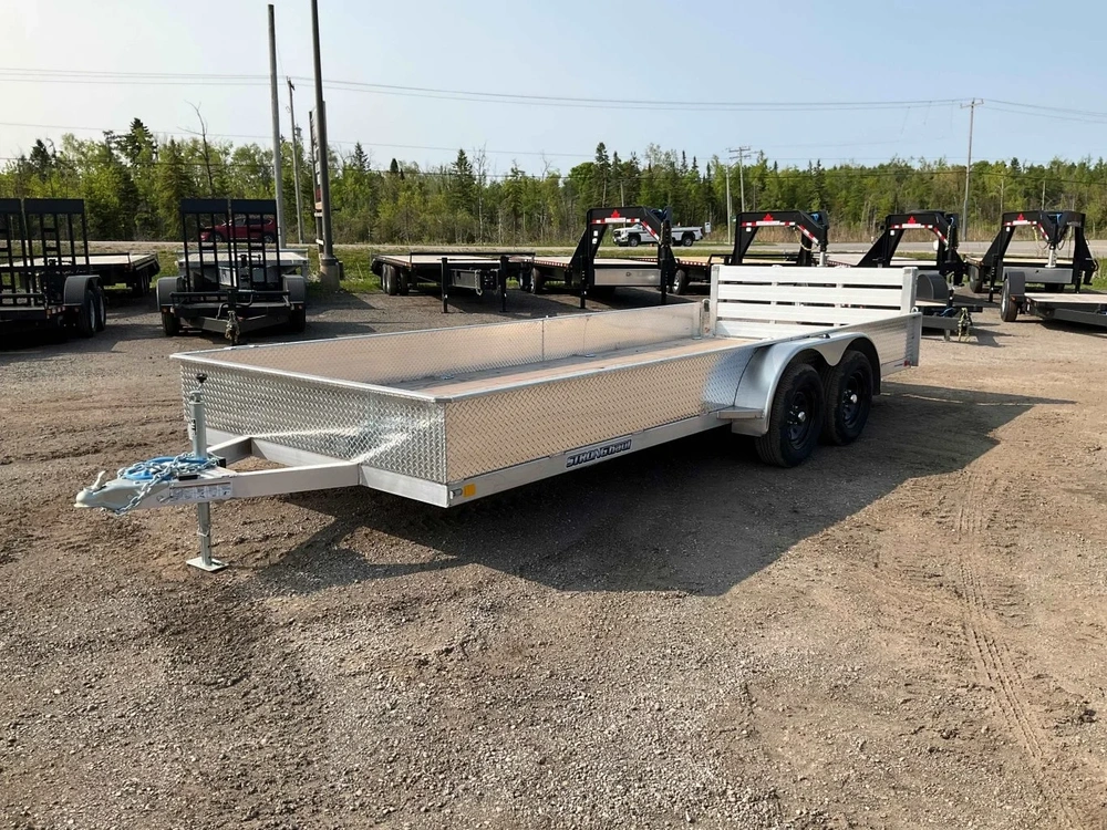 2026 Stronghaul 82x18 3.5 Ton Aluminum Landscape alt