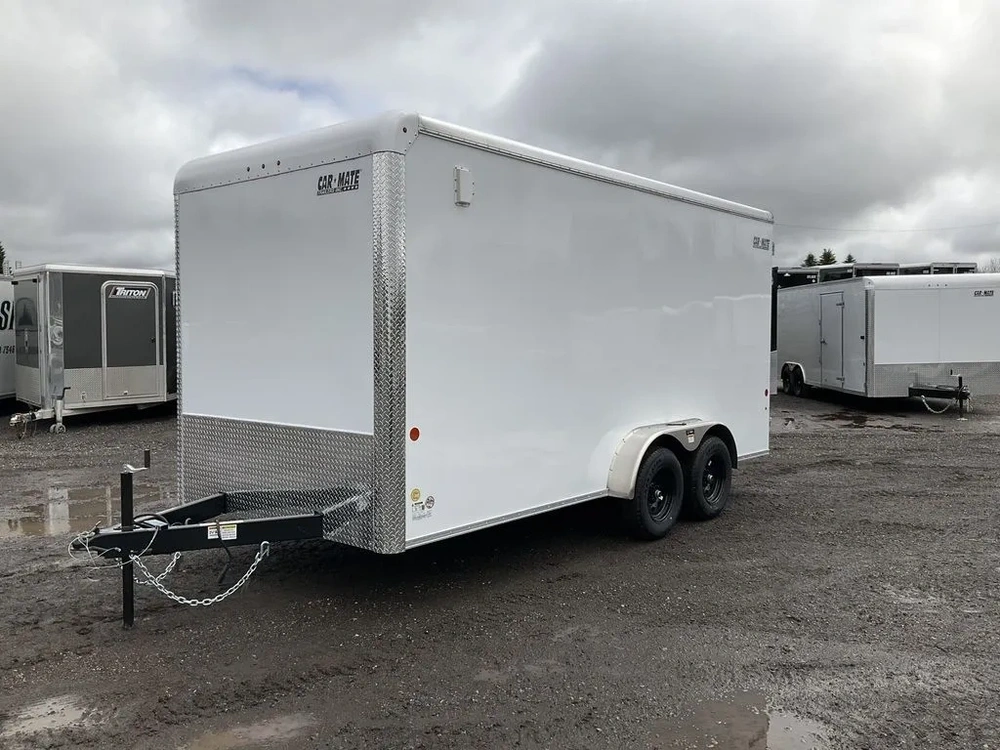 2026 Car Mate Trailers 7x16 Hd Custom Cargo Trailer alt
