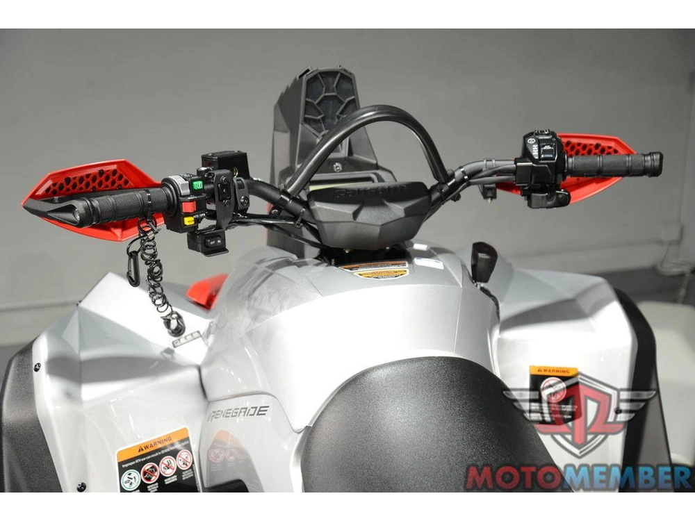 2026 Can-am Renegade X Mr 1000 R Hyper Silver & Legion Red alt