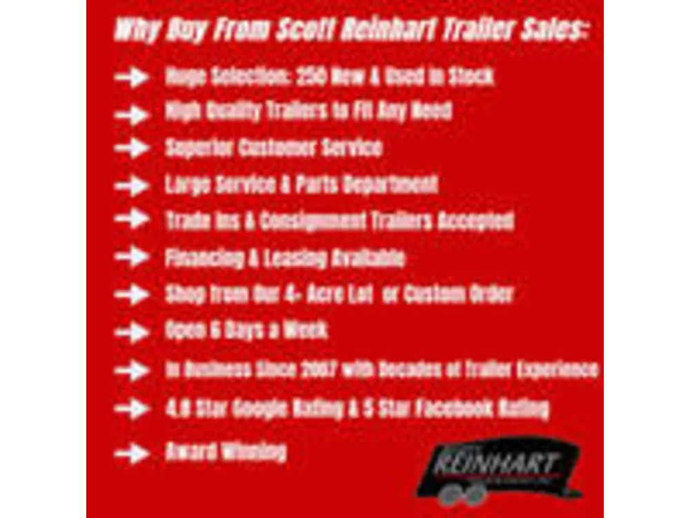 2026 Car Mate Trailers 6x12 Plus V-nose Liberty Sport Cargo Trailer alt