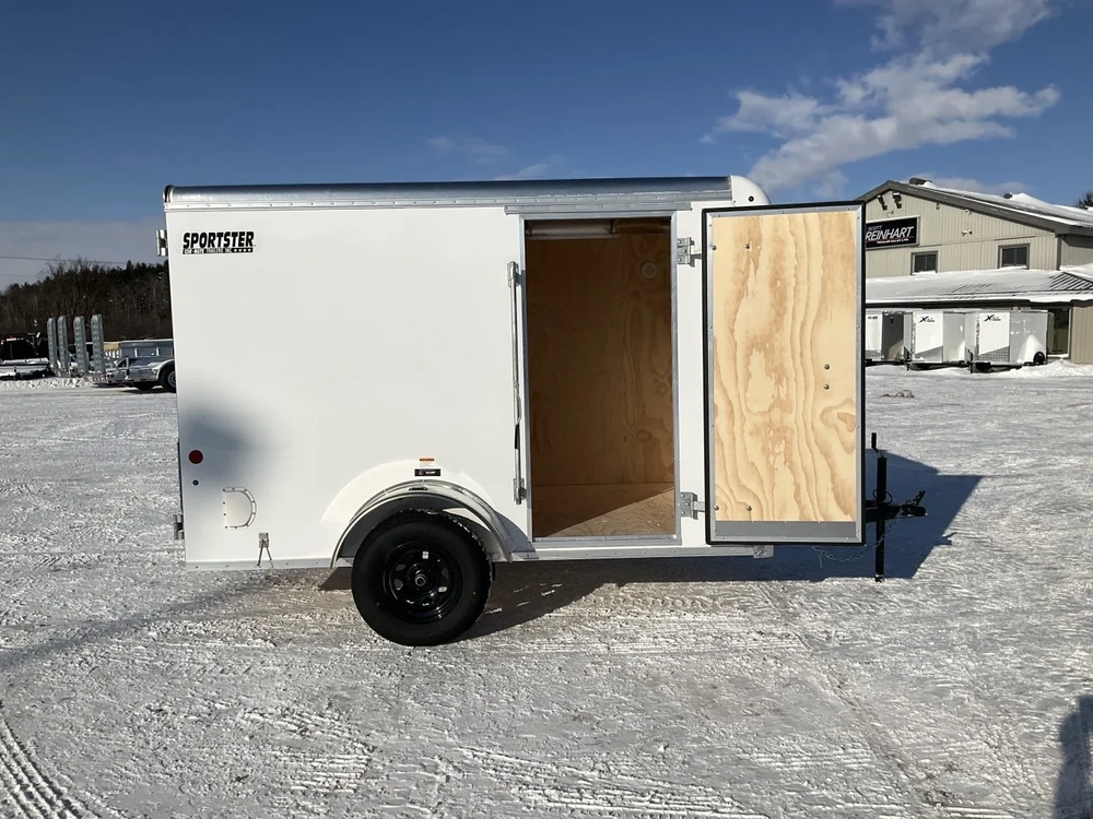 2026 Car Mate Trailers 6x10 Sportster Cargo Trailer alt
