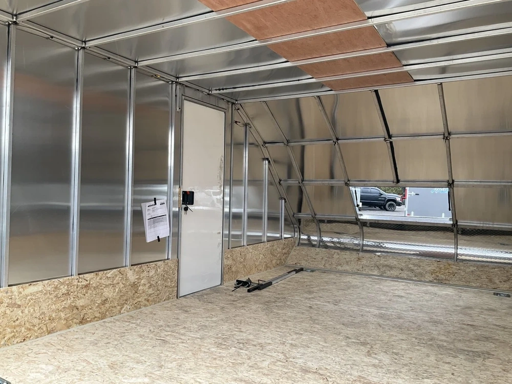 2026 Xcel Trailers 12x101 Aluminum Enclosed Snowmobile Trailer alt