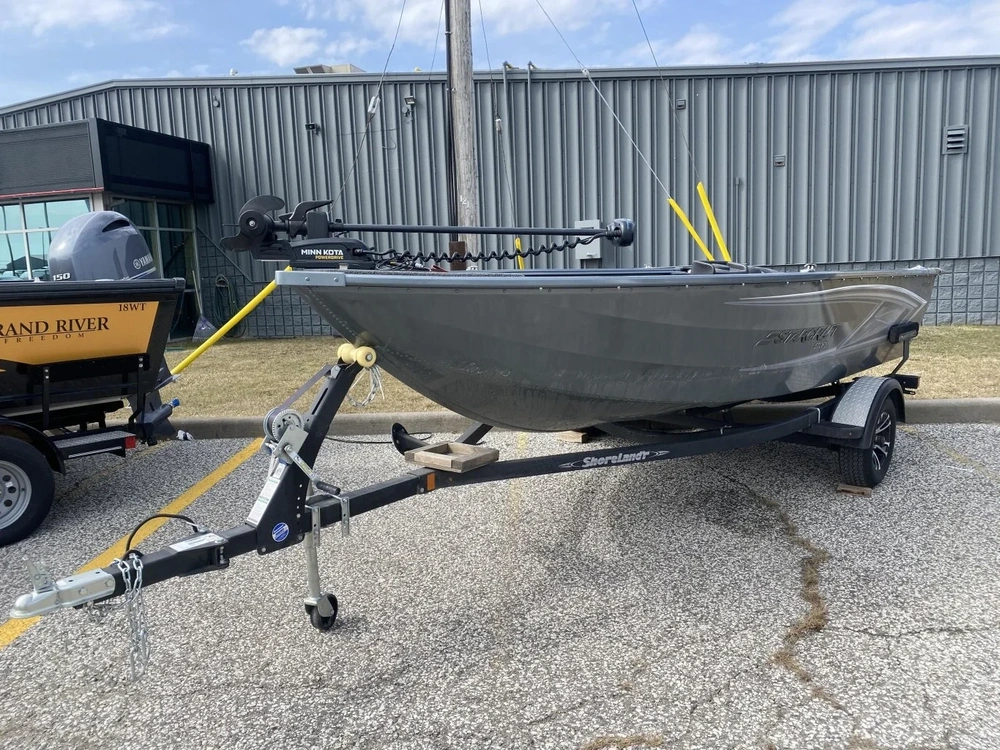 2023 Starcraft Non-current Starcraft Storm T 166 Pro - Livewell, Bilge, Nav Lights, Tons Of Storage And Minn Kota Powerdrive With I-pilot Included! 40hp Yamaha alt