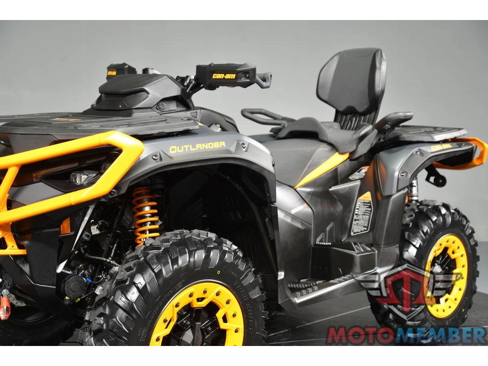 2026 Can-am Outlander Max Xt-p 1000r Mineral Grey & Orange Crush alt