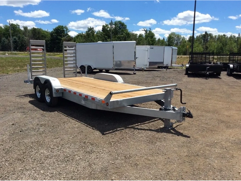 2026 Canada Trailers 82x18 5 Ton Galvanized Equipment Trailer alt