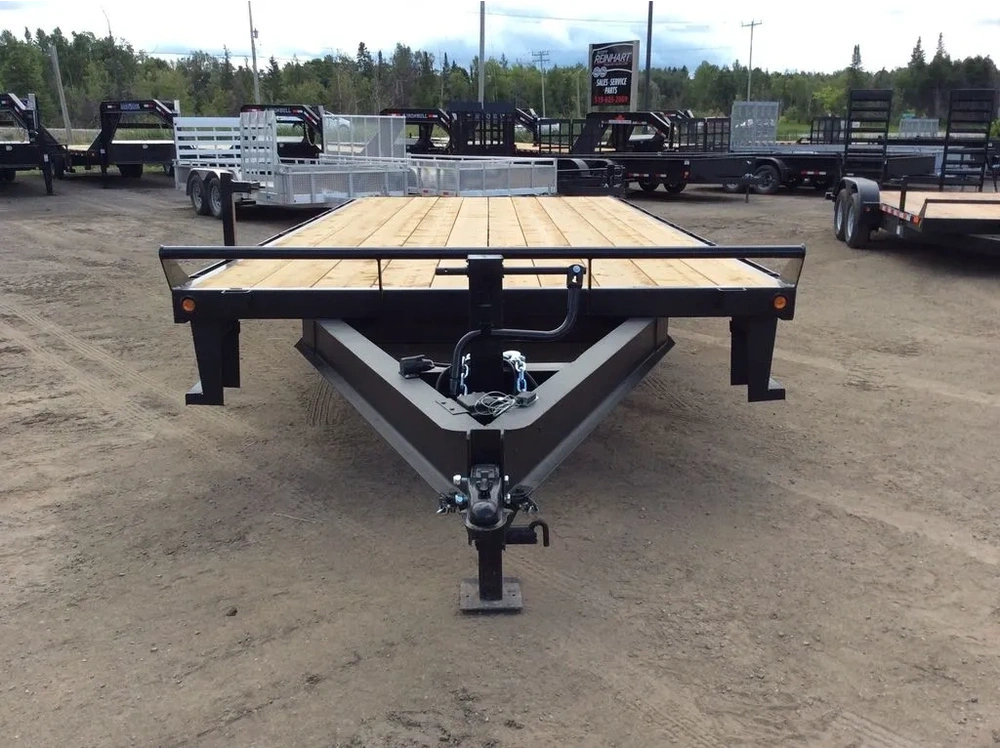2025 Canada Trailers 8.5x18 5 Ton Deckover Equipment Trailer alt