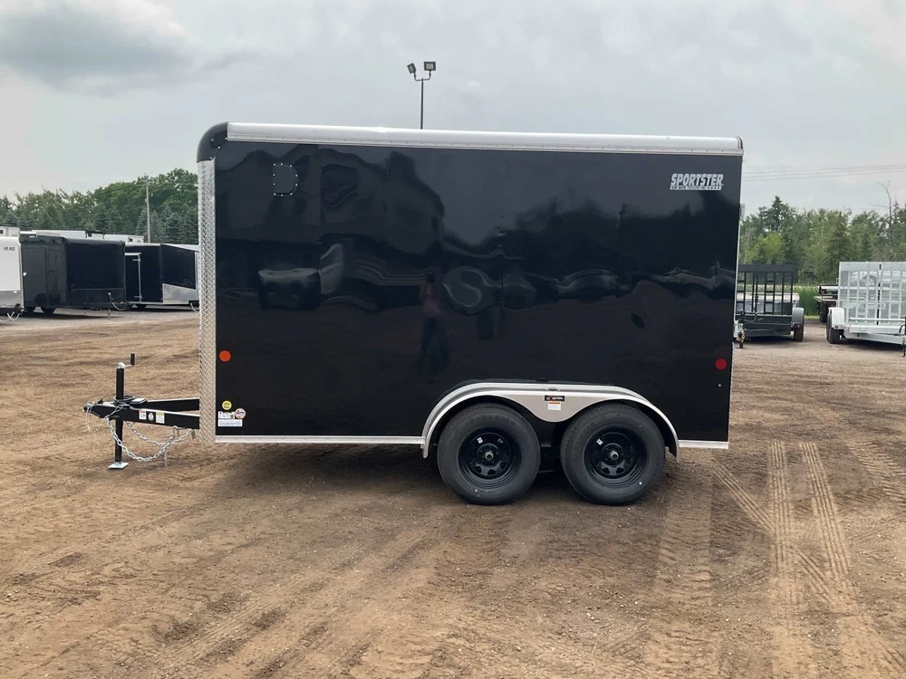 2026 Car Mate Trailers 6x12 Hd Sportster Cargo Trailer alt