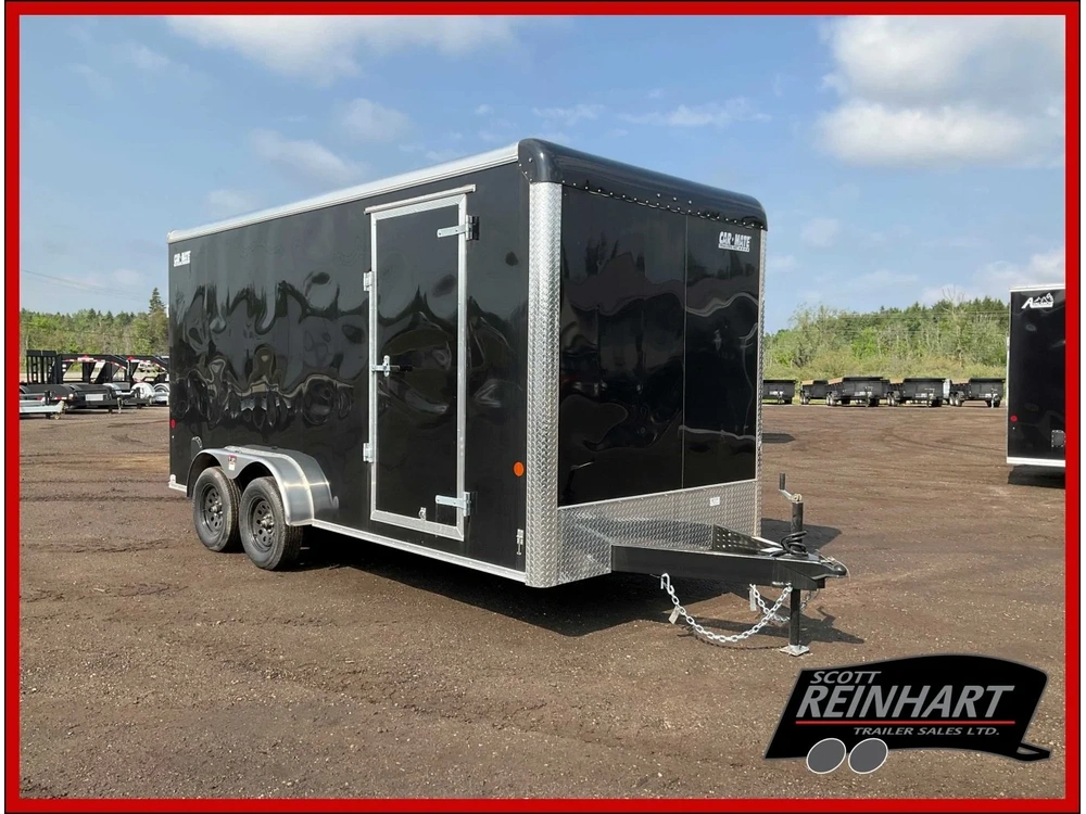 2025 Car Mate Trailers 7x16 Hd Custom Cargo Trailer alt