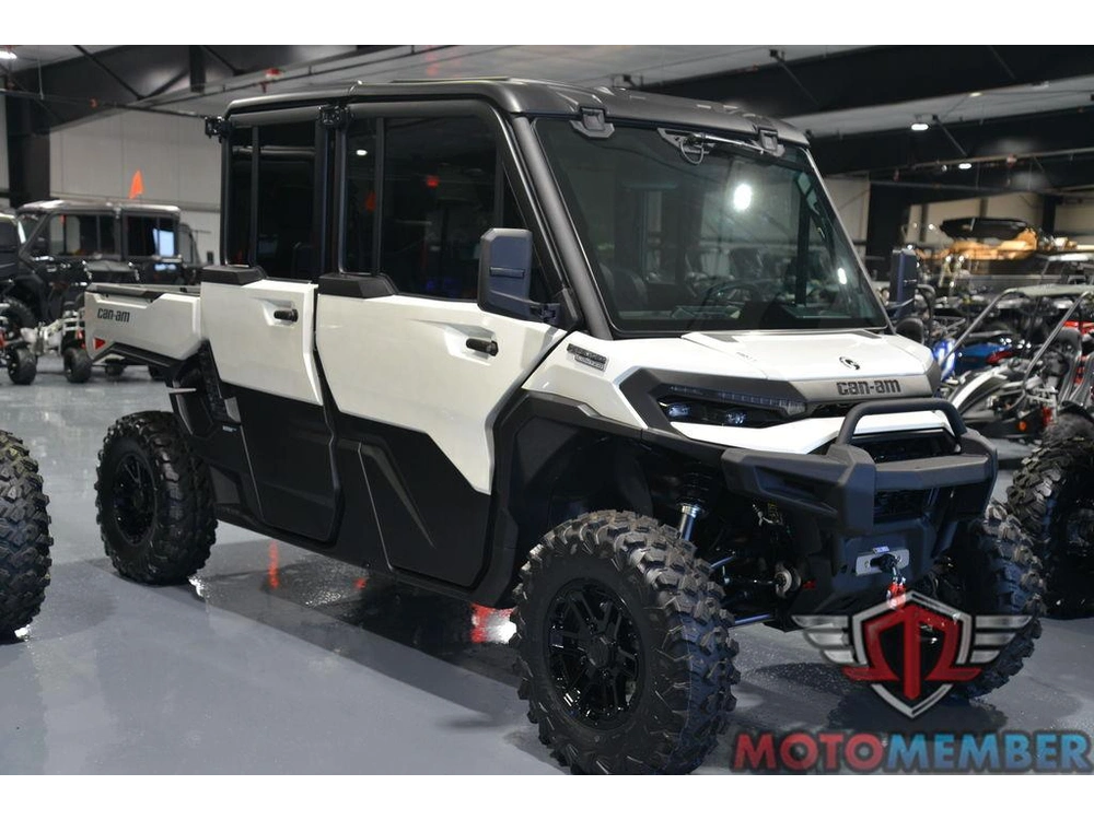 2026 Can-am Defender Max Limited Hd11 Hybrid White alt